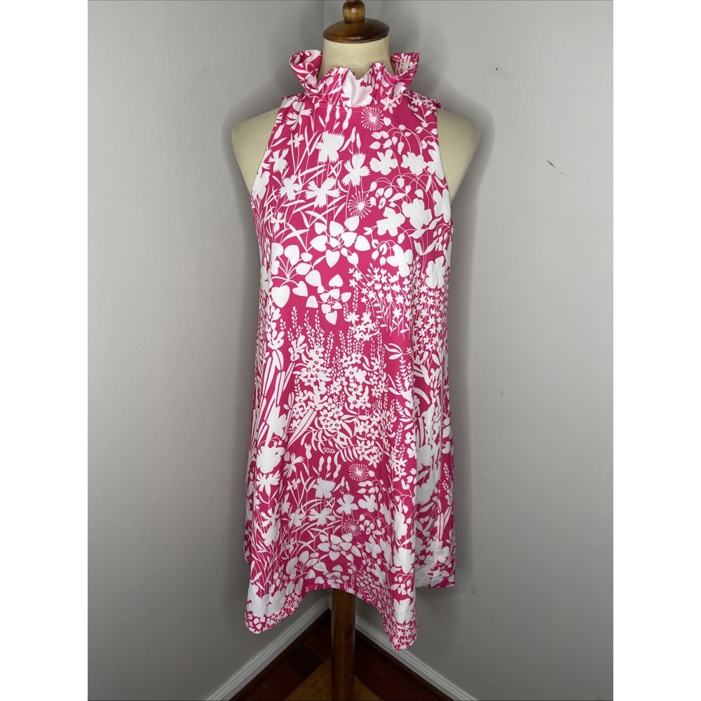 Tuckernuck Pink White Floral Mini Dress - Picture 2 of 10